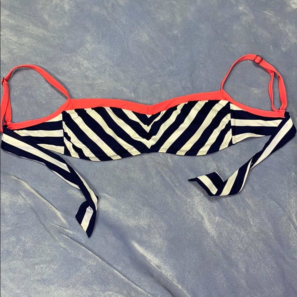 Stripped Beach House bikini top